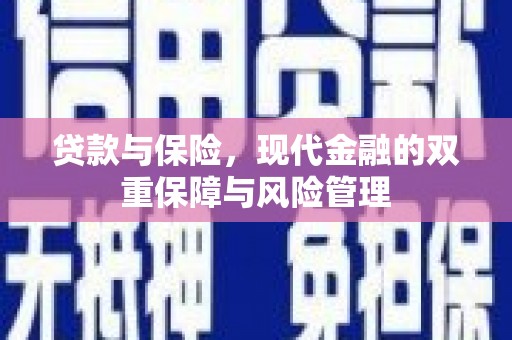 介休贷款与保险，现代金融的双重保障与风险管理