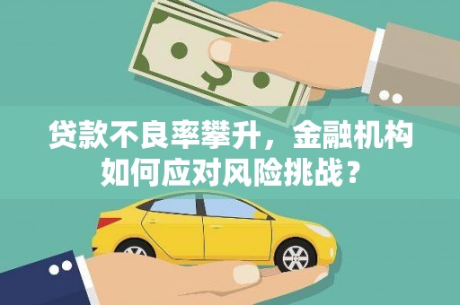 介休贷款不良率攀升，金融机构如何应对风险挑战？