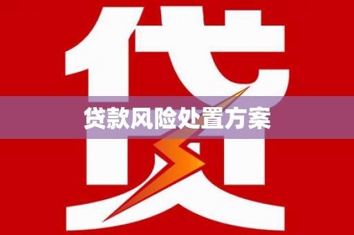 介休贷款风险处置方案