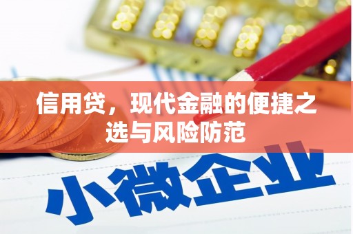 介休信用贷，现代金融的便捷之选与风险防范