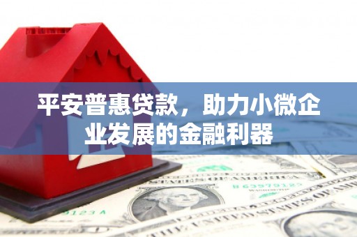 介休平安普惠贷款，助力小微企业发展的金融利器